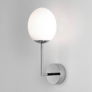 Astro, Astro Kiwi LED-Wandleuchte fürs Bad, chrom, Wandleuchte Kiwi LED glas metall - Astro Lighting metall en glas