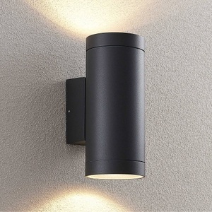 Lucande Thomke Außenwandlampe, E27, 2-flammig