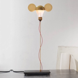Ingo Maurer, Ingo Maurer I Ricchi Poveri Toto Tischlampe, mess., Ingo Maurer I Ricchi Poveri Toto Tischlampe, gold