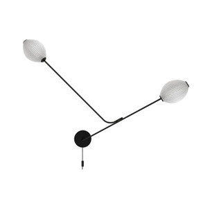 GUBI, GUBI Satellite Wandleuchte 2-flammig creme weiß, GUBI Wandleuchte Satellite 2-flammig creme weiß