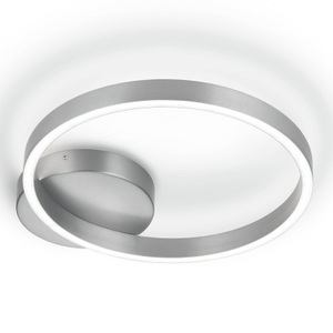 Knapstein, LED-Deckenleuchte Anel-40, direkt / indirekt, LED-Deckenleuchte Anel-40, nickel matt, direkt/indirekt