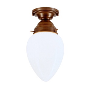 Berliner Messinglamp, Bill - eine Deckenleuchte aus Berliner Messing, Bill - eine Deckenleuchte aus Berliner Messing