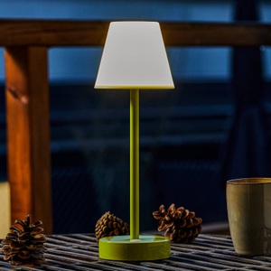 Newgarden, Lola Slim 30 lime Outdoor-Tischleuchte Newgarden, Newgarden Lola Slim LED-Tischlampe Akku, lime