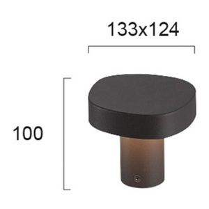 Viokef, LED-Sockelleuchte Onda, IP54, Höhe 10 cm, LED-Sockelleuchte Onda, IP54, Höhe 10 cm
