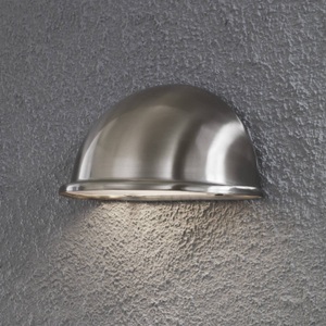 Konstmide, Außenwandleuchte Torino E14, Edelstahl, Außenwandleuchte Torino E14, Edelstahl
