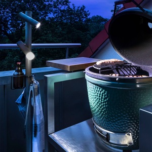 Evotec, LED-Terrassenleuchte Paul Basic+, zweiflammig, LED-Terrassenleuchte Paul Basic+, zweiflammig