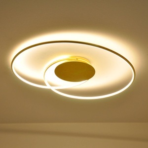 LED-Deckenlampe Joline, gold, 74 cm