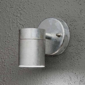 Konstsmide, Konstsmide Modena 7572-320 Außenwandleuchte EEK: abhängig v. Leuchtmittel (A++ - E) Halogen GU10 35 W Stahl, Außenwandleuchte Modena, einflammig, stahlfarben