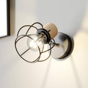 ENVOLIGHT, Envolight Fence Wandlampe mit offenem Metallschirm, Envostar Fence Wandlampe mit offenem Metallschirm