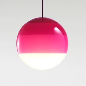 Marset, MARSET Dipping Light LED-Hängelampe Ø 30 cm orange, MARSET Dipping Light LED-Hängelampe Ø 30 cm rosa