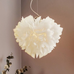 SLAMP, Slamp Veli Foliage Hängelampe weiß-transp. Ø 45cm, Slamp Veli Foliage Hängelampe weiß-transp. Ø 45cm