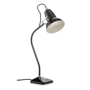 Anglepoise, Anglepoise Original 1227 Mini Table, schwarz, Tischleuchte Original 1227 Mini metall schwarz / feststehender Arm - H 52 cm - Anglepoise schwarz en metall