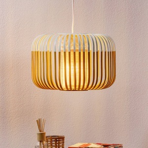 Forestier, Forestier Bamboo Light S Pendellampe 35 cm weiß, Forestier Bamboo Light S Pendellampe 35 cm weiß
