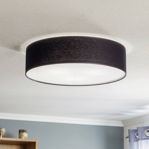 EULUNA, Deckenleuchte Rondo, schwarz, Ø 50 cm, Deckenleuchte Rondo, schwarz, Ø 50 cm