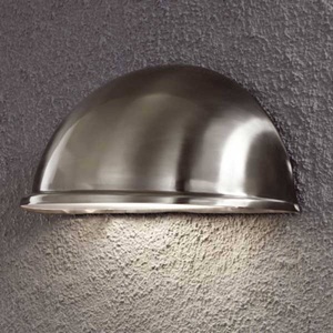 Konstmide, Außenwandleuchte Torino E27, Edelstahl, Außenwandleuchte Torino E27, Edelstahl