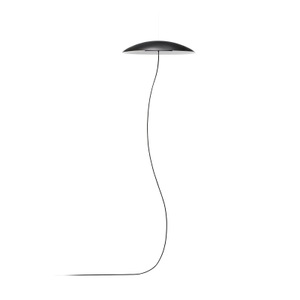 LEDS-C4, LEDS-C4 Noway Single LED-Stehleuchte schwarz, LEDS-C4 Noway Single LED-Stehlampe gebogen schwarz