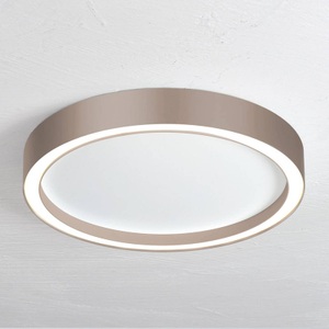 BOPP, Bopp Aura LED-Deckenleuchte Ø 30cm weiß/taupe, Bopp Deckenlampe Aura