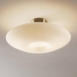 Orion, Malu - Deckenleuchte aus seidenmattem Opalglas, Deckenlampe Blanc