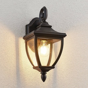 LINDBY, Lindby Cerys Außenwandlampe in Schwarz, Lindby Cerys Außenwandlampe in Schwarz
