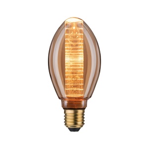 Paulmann, Paulmann LED-Vintage B75 Ringmuster E27 3,6W 818, Paulmann 28828 LED E27 3.6 W Gold (Ø x H) 75 mm x 162 mm 1 St.