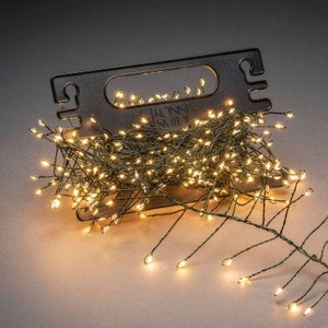 Konstmide CHRISTMAS, Lichterkette Cluster grün mit Aufroller 400flammig, Lichterkette Cluster grün mit Aufroller 400flammig