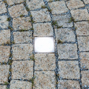 Heitronic, Begehbare LED-Bodeneinbauleuchte Pflasterstein 10, Begehbare LED-Bodeneinbauleuchte Pflasterstein 10