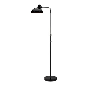 Fritz Hansen, Fritz Hansen-Kaiser Idell 6580-F Stehleuchte, Schwarz, FRITZ HANSEN Kaiser Idell 6580 Luxus Glanz schwarz