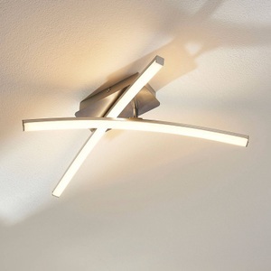 Lampenwelt.com, 4-stufig dimmbare LED-Deckenlampe Laurenzia, 4-stufig dimmbare LED-Deckenlampe Laurenzia