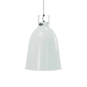 Jieldé, Jieldé Clément C360 Hängelampe weiß glanz Ø 36cm, Jieldé Clément C360 Hängelampe weiß glanz Ø 36cm