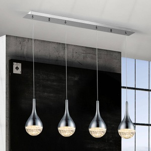 Schuller, LED-Hängeleuchte Elie, vierflammig, LED-Hängeleuchte Elie, vierflammig