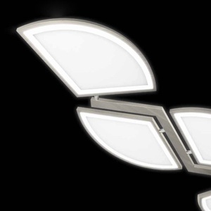 Evotec, Movil - LED-Deckenleuchte mit 4 Lichtsegmenten, Movil - LED-Deckenleuchte mit 4 Lichtsegmenten