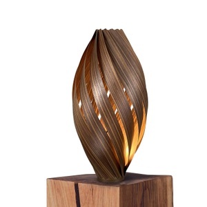 GOFURNIT, Tischlampe Ardere, Nussbaum, Höhe 60 cm, Gofurnit Ardere Tischlampe, Nussbaum, Höhe 60 cm