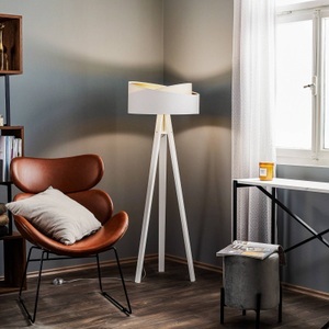 Maco Design, Stehleuchte Chloe mit 2-farbigem Lampenschirm, 