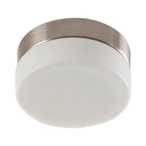 Lampenwelt.com, Runde Bad-Deckenleuchte Amilia, Bad-Deckenlampe Amilia mit Glasschirm, Ø 11 cm