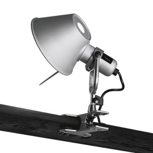 Artemide, Artemide Tolomeo Pinza LED-Klemmleuchte 3.000K, Wandleuchte mit Stromkabel Tolomeo Pinza LED metall LED - Artemide metall en metall