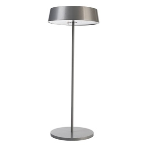 Deko-Light, LED-Tischleuchte Miram mit Akku, dimmbar, grau, 