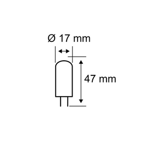 Paulmann, Paulmann LED-Stiftsockel GY6,35 3,5W 2.700K 3er, Paulmann 28822 LED EEK G (A - G) GY6.35 3.5 W Warmweiß (Ø x H) 17 mm x 47 mm 3 St.
