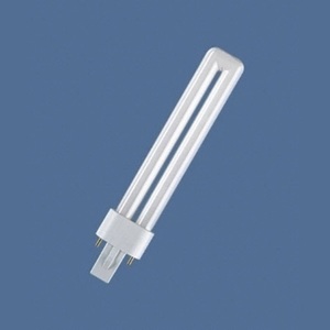 Osram, G23 7W 830 Kompaktleuchtstofflampe Dulux S, Osram Dulux S 7W - 830 Warmweiß | 2-Pins