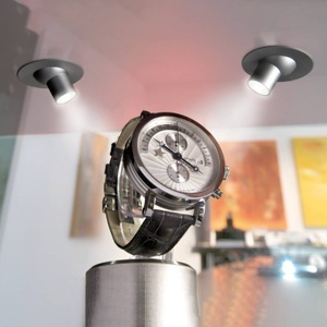HERA, LED Eye 25S Einbauleuchte in schwarz, 