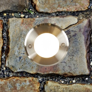 Lorefar (FARO), Edelstahl - moderne LED-Bodeneinbauleuchte LED-18, Edelstahl - moderne LED-Bodeneinbauleuchte LED-18