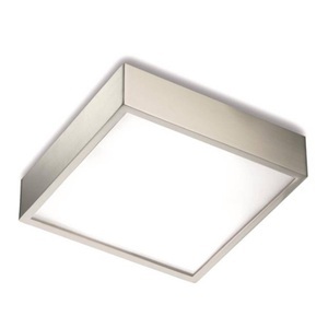Pujol, Deckenleuchte Apolo IP44, 20 cm nickel, 