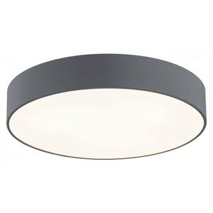 EULUNA, Deckenleuchte Dayton in Grau Ø 75 cm, 