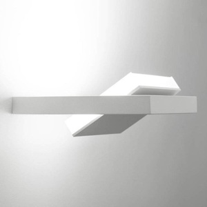 Linea Light, LED-Wandleuchte Tablet W1, Breite 16 cm, weiß, 