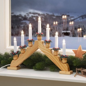 Markslöjd, Geschmückter Lichterbogen Tomas natur, Geschmückter Lichterbogen Tomas natur
