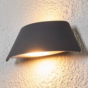 Trapezförmige LED-Außenwandleuchte Glen mit IP65