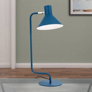Orion, Schreibtischlampe Viktoria Kopf verstellbar blau, Lampada da tavolo Viktoria