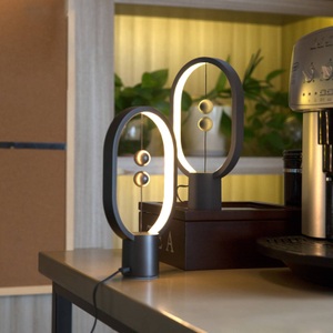 ALLOCACOC, ALLOCACOC - LED-Lampe - Dunkelgrau, 