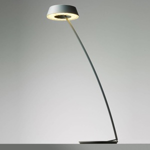 OLIGO, OLIGO Glance LED-Tischlampe gebogen grau matt, OLIGO Glance LED-Tischlampe gebogen grau matt
