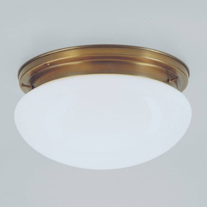 Berliner Messinglamp, Klassische Deckenleuchte Harry, Ø 30 cm, Klassische Deckenleuchte Harry, Ø 30 cm