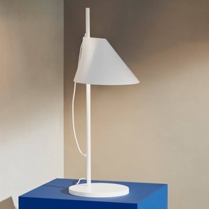 Louis Poulsen, Louis Poulsen Yuh - LED-Tischleuchte in Weiß, Tischleuchte Yuh LED metall weiß / H 61 cm - Louis Poulsen weiß en metall